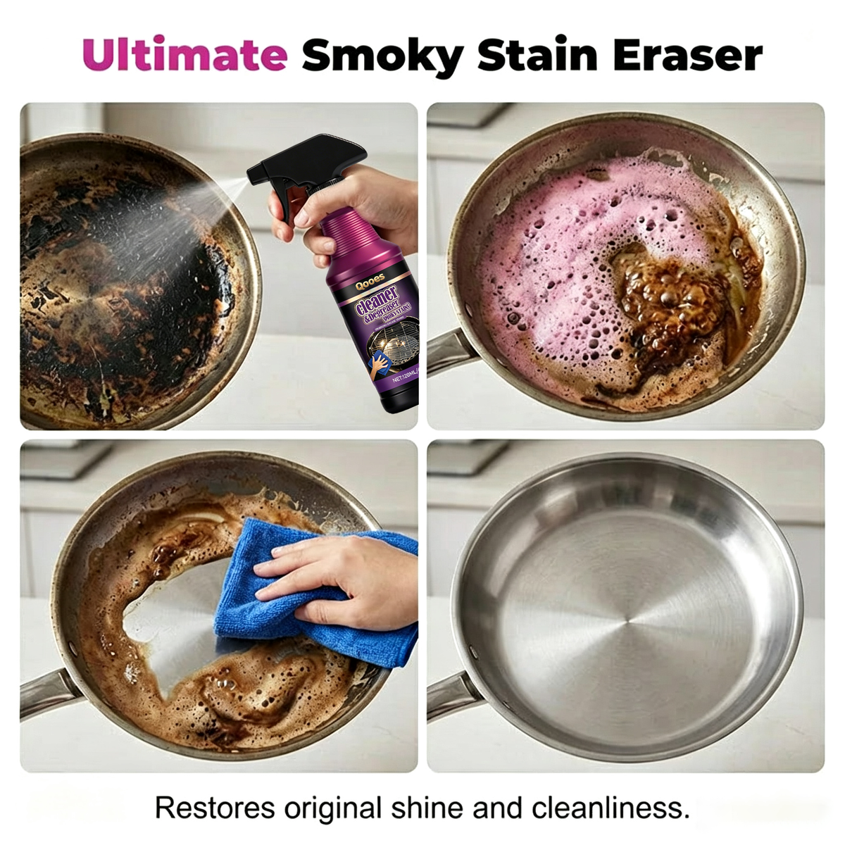 🔥Fast-Acting Heavy-Duty Grill Degreaser Spray