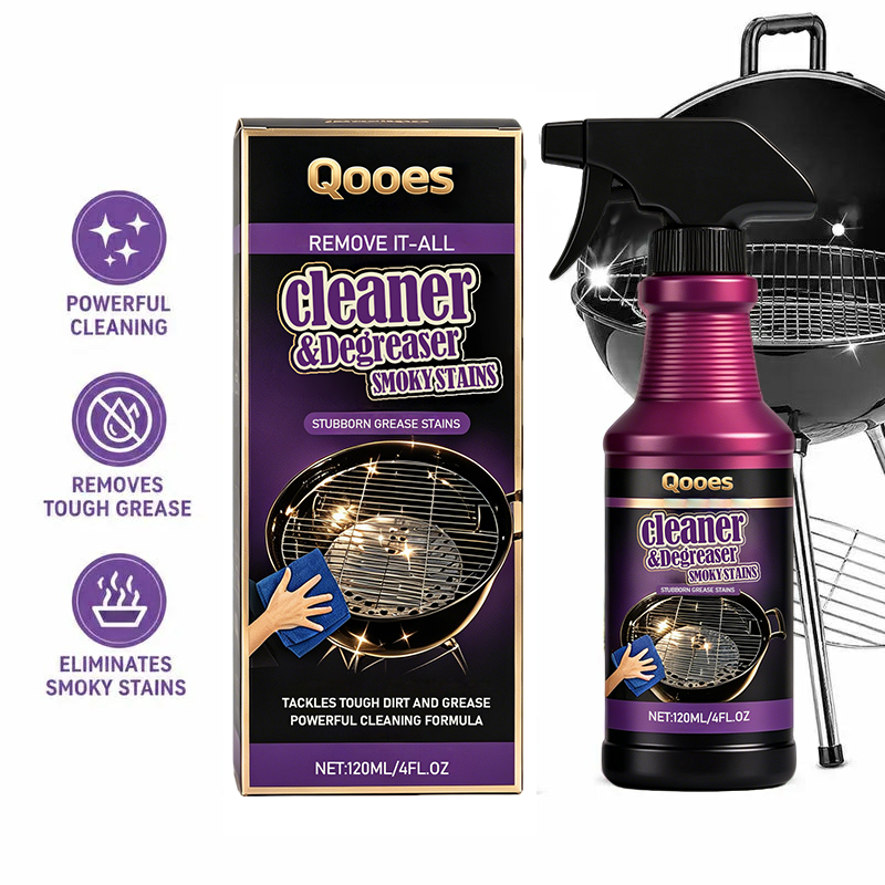 🔥Fast-Acting Heavy-Duty Grill Degreaser Spray