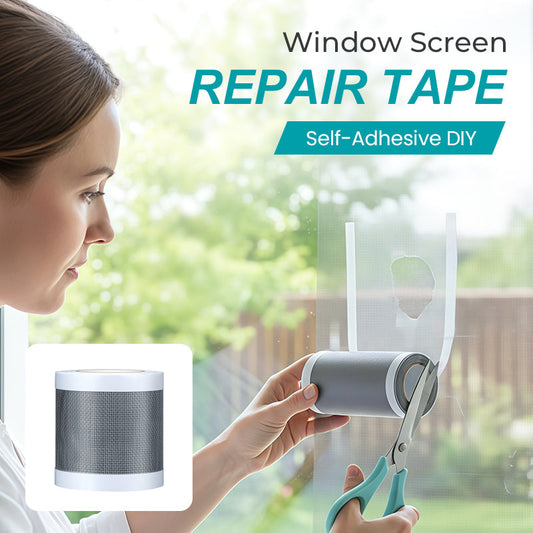 Self-Adhesive DIY Window Screen Repair Tape – Quick Fix for Holes & Tears, Easy No-Tool Repair