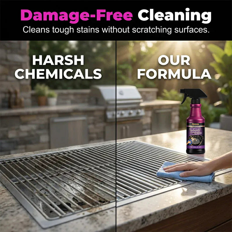 🔥Fast-Acting Heavy-Duty Grill Degreaser Spray