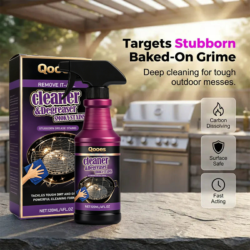 🔥Fast-Acting Heavy-Duty Grill Degreaser Spray