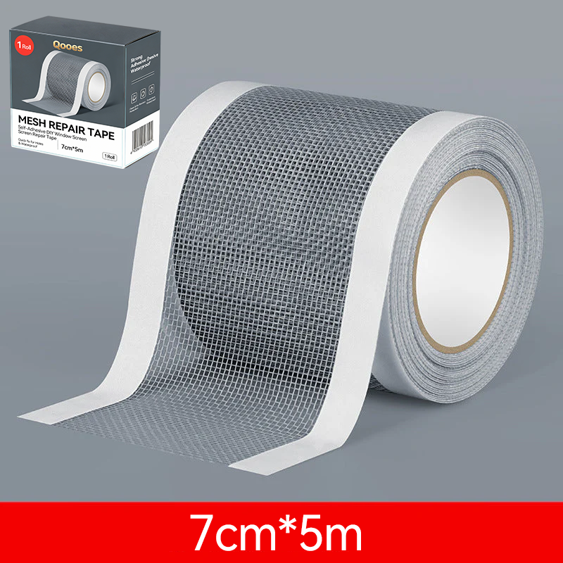 Self-Adhesive DIY Window Screen Repair Tape – Quick Fix for Holes & Tears, Easy No-Tool Repair