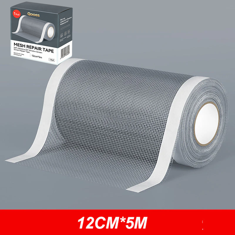 Self-Adhesive DIY Window Screen Repair Tape – Quick Fix for Holes & Tears, Easy No-Tool Repair